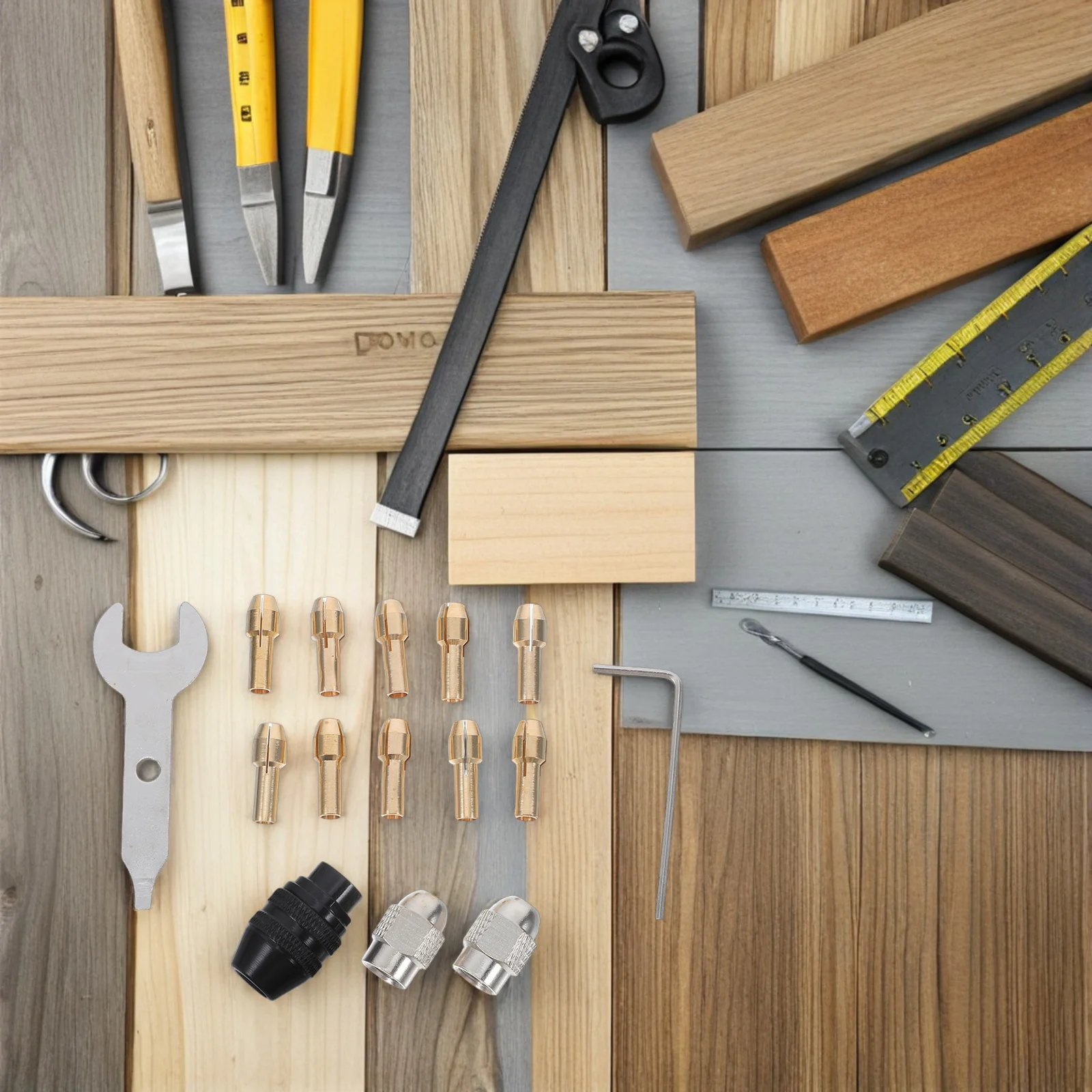 Сверлильный патрон, цанговый вращающийся инструмент, медная гайка, высокая теплопроводность для DIY, гравировка металла, шлифовка, инструменты для рукоделия
Сверлильный патрон, цанговый вращающийся инструмент, медная гайка, высокая теплопроводность для DIY, гравировка металла, шлифовка, инструменты для рукоделия