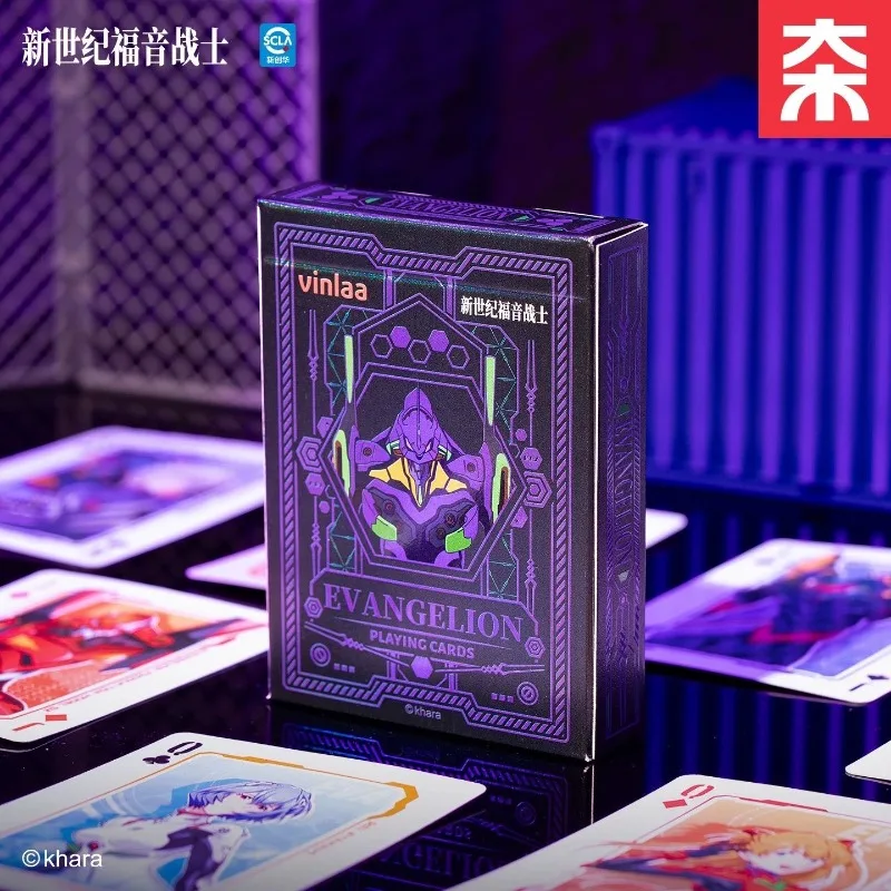 Evangelion Playing Card Anime Action Figure Game Card Group Waterproof Poker Suit Dmagic Package Board Game Gift Collection
Evangelion Playing Card Anime Action Figure Game Card Group Waterproof Poker Suit Dmagic Package Board Game Gift Collection
