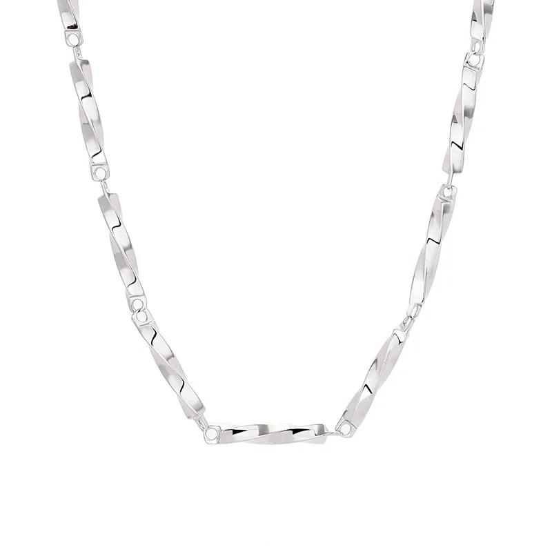 Trendy 925 Sterling Silver Mobius Ring Link Chain Necklace For Men Mechanical Style Punk Rock Hip-hop Necklaces Gift For Him
Trendy 925 Sterling Silver Mobius Ring Link Chain Necklace For Men Mechanical Style Punk Rock Hip-hop Necklaces Gift For Him