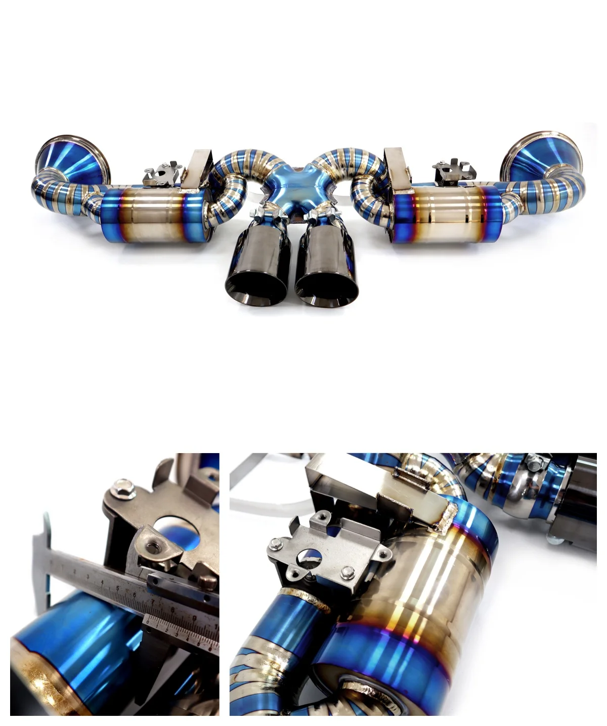 Titanium Catback for Porsche 911 992 GT3 4.0L with valve HMD Exhaust System Performance Quality certification
Titanium Catback for Porsche 911 992 GT3 4.0L with valve HMD Exhaust System Performance Quality certification