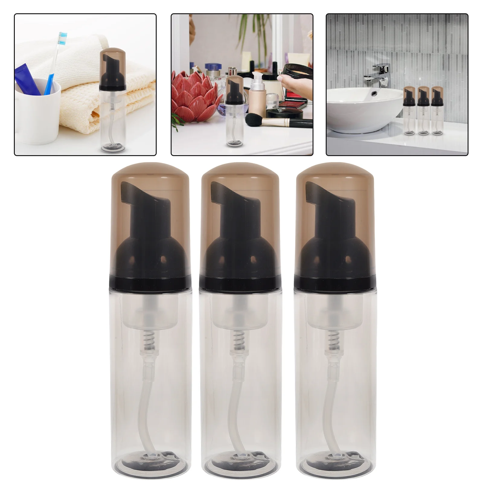 3 Pcs Clean Foam Hand Bottle Travel Refillable Shampoo Conditioner Bottles The Pet Pump
3 Pcs Clean Foam Hand Bottle Travel Refillable Shampoo Conditioner Bottles The Pet Pump