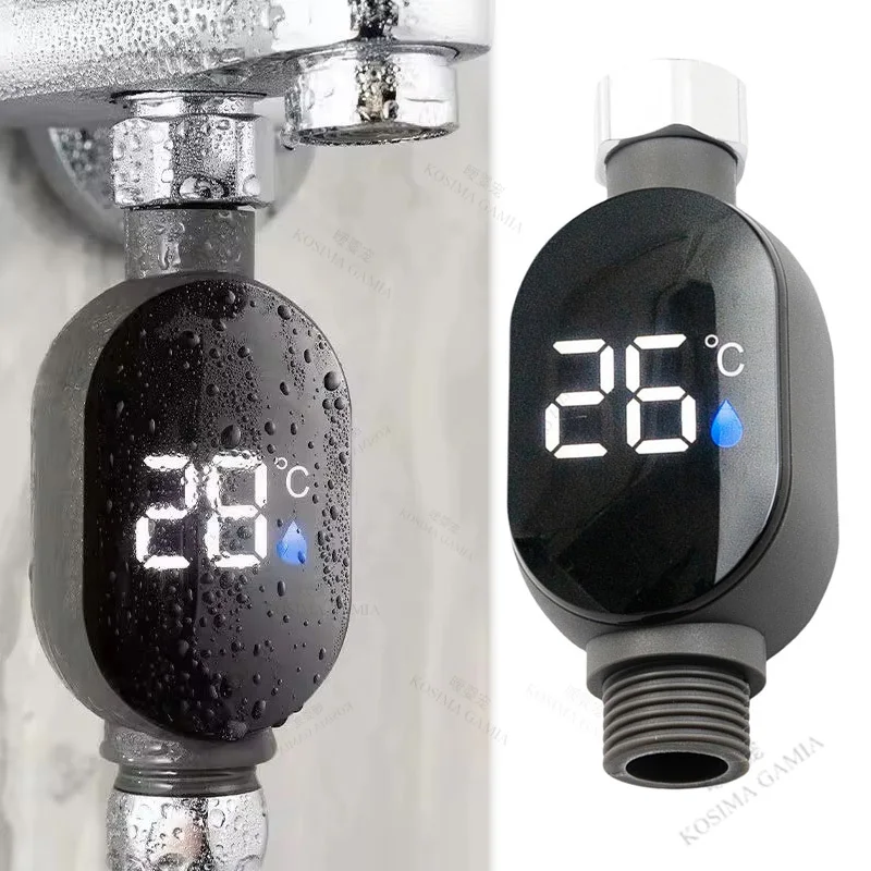 Водонепроницаемый светодиодный цифровой датчик температуры душа, умный монитор для детской ванны, ванной комнаты, точный, безопасный, прочный, с автоматическим отключением
Водонепроницаемый светодиодный цифровой датчик температуры душа, умный монитор для детской ванны, ванной комнаты, точный, безопасный, прочный, с автоматическим отключением