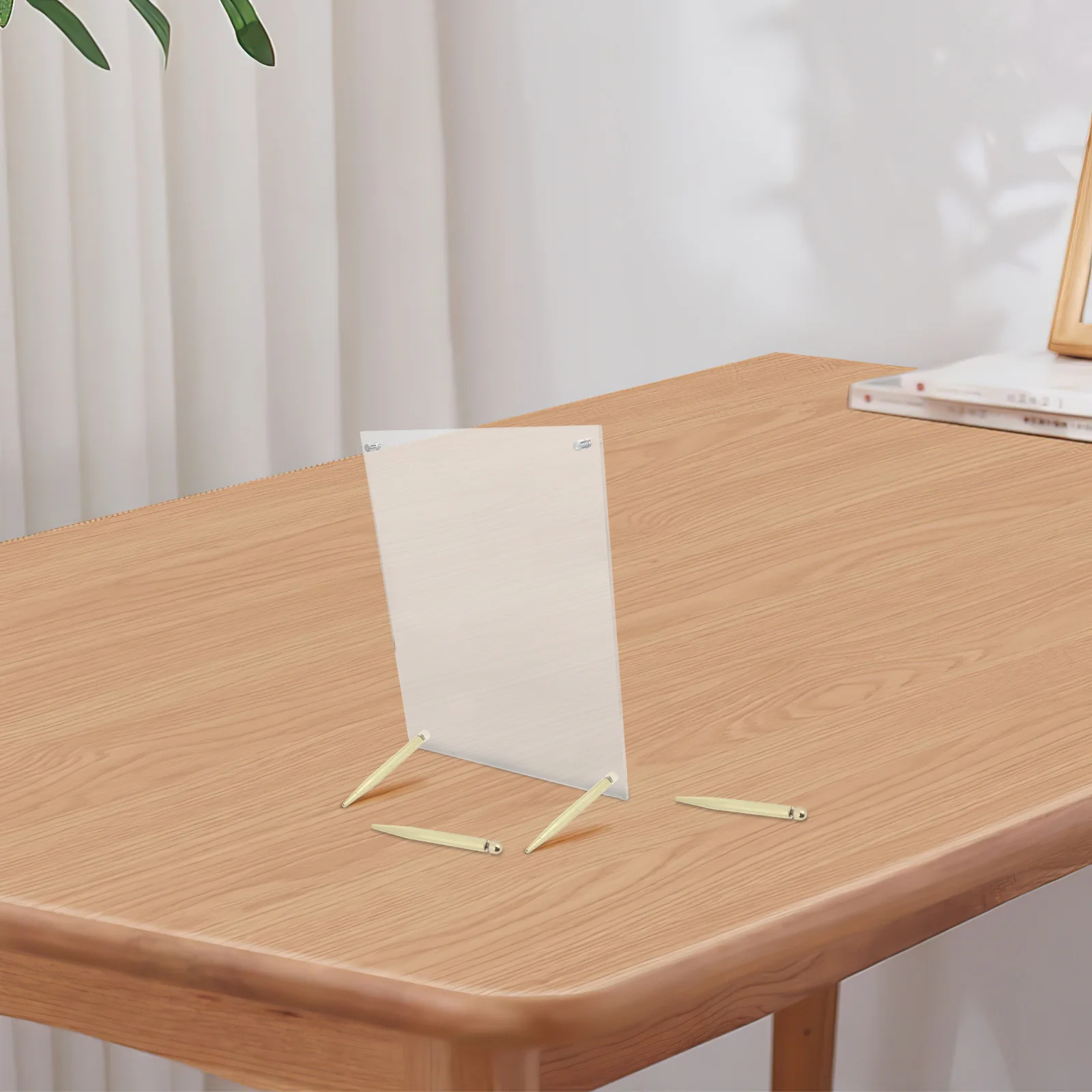 6Pcs Photo Frame Supports Golden Standoff Screws Desktop Picture Frame Bracket Screws Acrylic Mounting Hardware 
6Pcs Photo Frame Supports Golden Standoff Screws Desktop Picture Frame Bracket Screws Acrylic Mounting Hardware