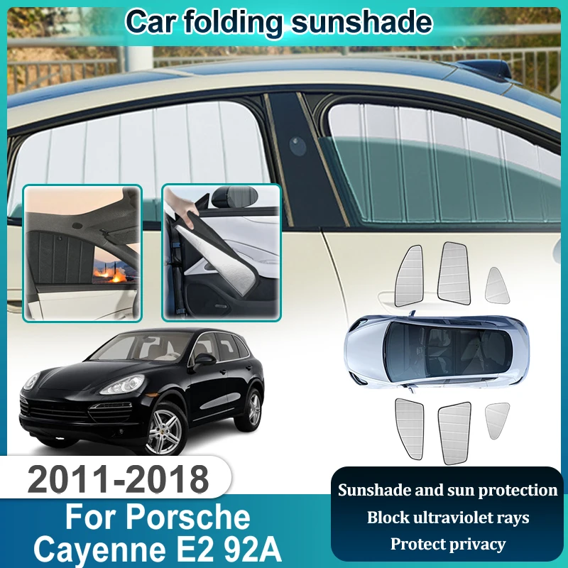 Auto Sun Shade For Porsche Cayenne E2 92A 2011 2012 2013 2014 2015-2018 Side Window Shades Sunshade Sun Visors Car Accessories
Auto Sun Shade For Porsche Cayenne E2 92A 2011 2012 2013 2014 2015-2018 Side Window Shades Sunshade Sun Visors Car Accessories