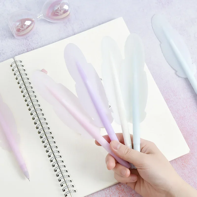 48PCS New Feather Silicone Gel Pen Creative Cute Stylish Pen Student Stationery Kawaii School Supplies
48PCS New Feather Silicone Gel Pen Creative Cute Stylish Pen Student Stationery Kawaii School Supplies