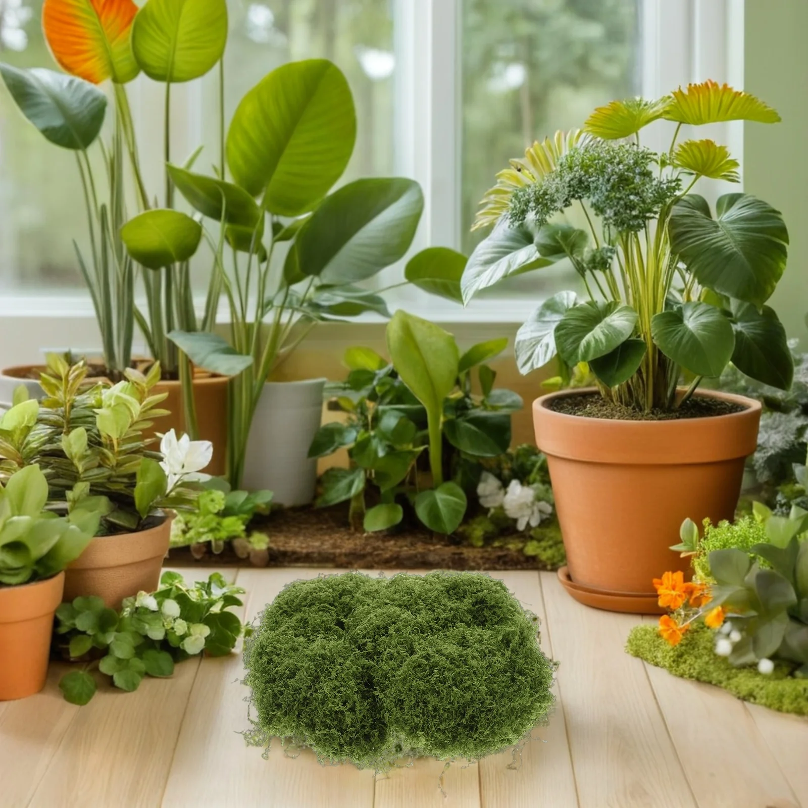 200G Realistic Fake Moss For Potted Plants Artificial Green Moss Mat For Crafts Indoor Decorative Centerpieces Terrarium
200G Realistic Fake Moss For Potted Plants Artificial Green Moss Mat For Crafts Indoor Decorative Centerpieces Terrarium