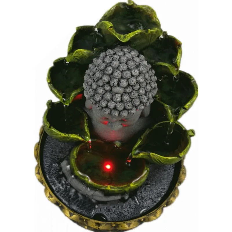 【Popular】Resin Buddha Waterfall Fountain With LED Light For Zen Feng Shui Home Office Desk Decoration And Lucky Landscape Orname
【Popular】Resin Buddha Waterfall Fountain With LED Light For Zen Feng Shui Home Office Desk Decoration And Lucky Landscape Orname