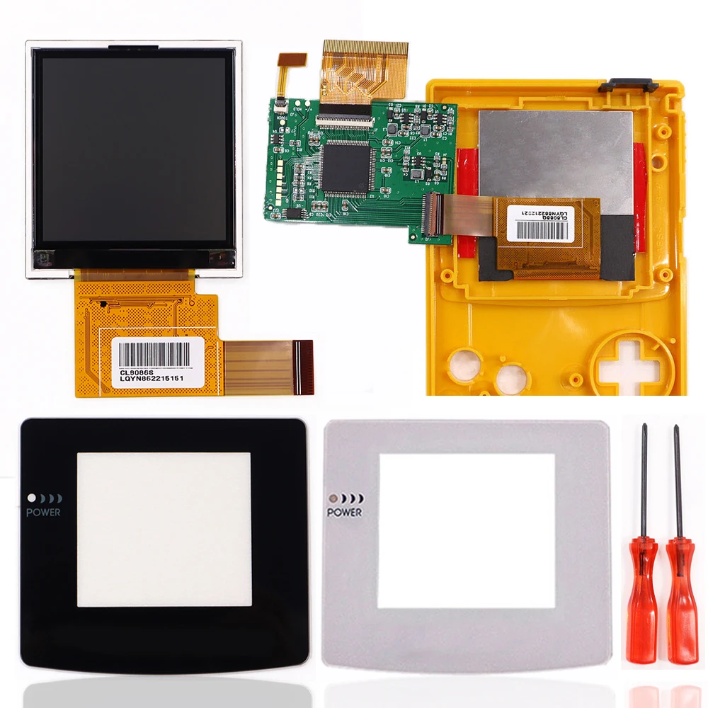 HISPEEDIDO 2.2 INCH IPS LCD Screen For GBC Backlight Color Adjust for Gameboy Color No cut shell
HISPEEDIDO 2.2 INCH IPS LCD Screen For GBC Backlight Color Adjust for Gameboy Color No cut shell