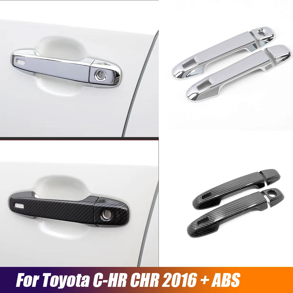 For Toyota C-HR CHR 2017 2018 2019 2020 accessories ABS Carbon fiber Car Door protector Handle Decoration Cover Trim Car Styling
For Toyota C-HR CHR 2017 2018 2019 2020 accessories ABS Carbon fiber Car Door protector Handle Decoration Cover Trim Car Styling