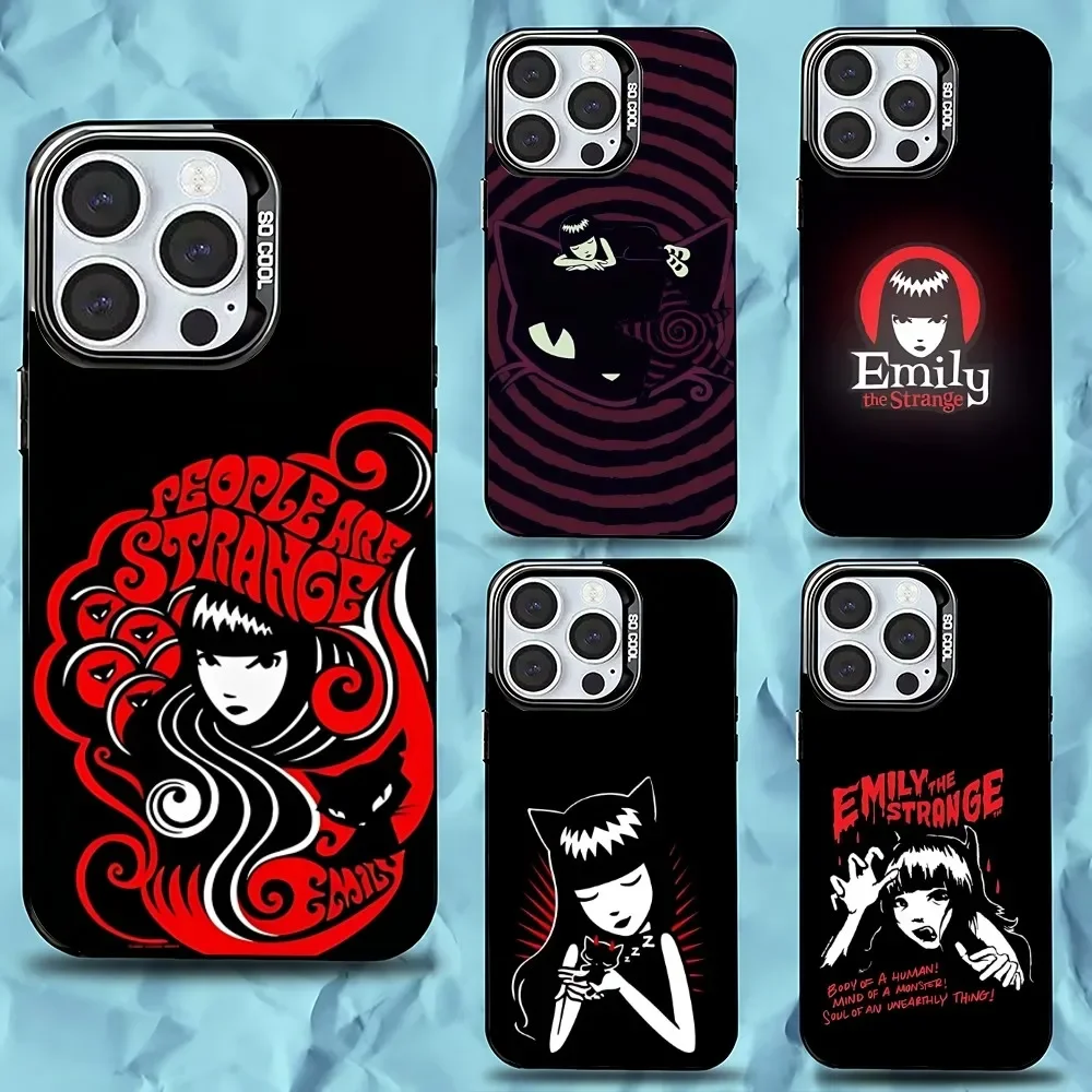 E-Emily The Strange Phone Case For iPhone 16,15,14,13,12,11,Pro,Max,Plus,Mini,XS,SE Anti Fall Black Matte Hard Bumper
E-Emily The Strange Phone Case For iPhone 16,15,14,13,12,11,Pro,Max,Plus,Mini,XS,SE Anti Fall Black Matte Hard Bumper