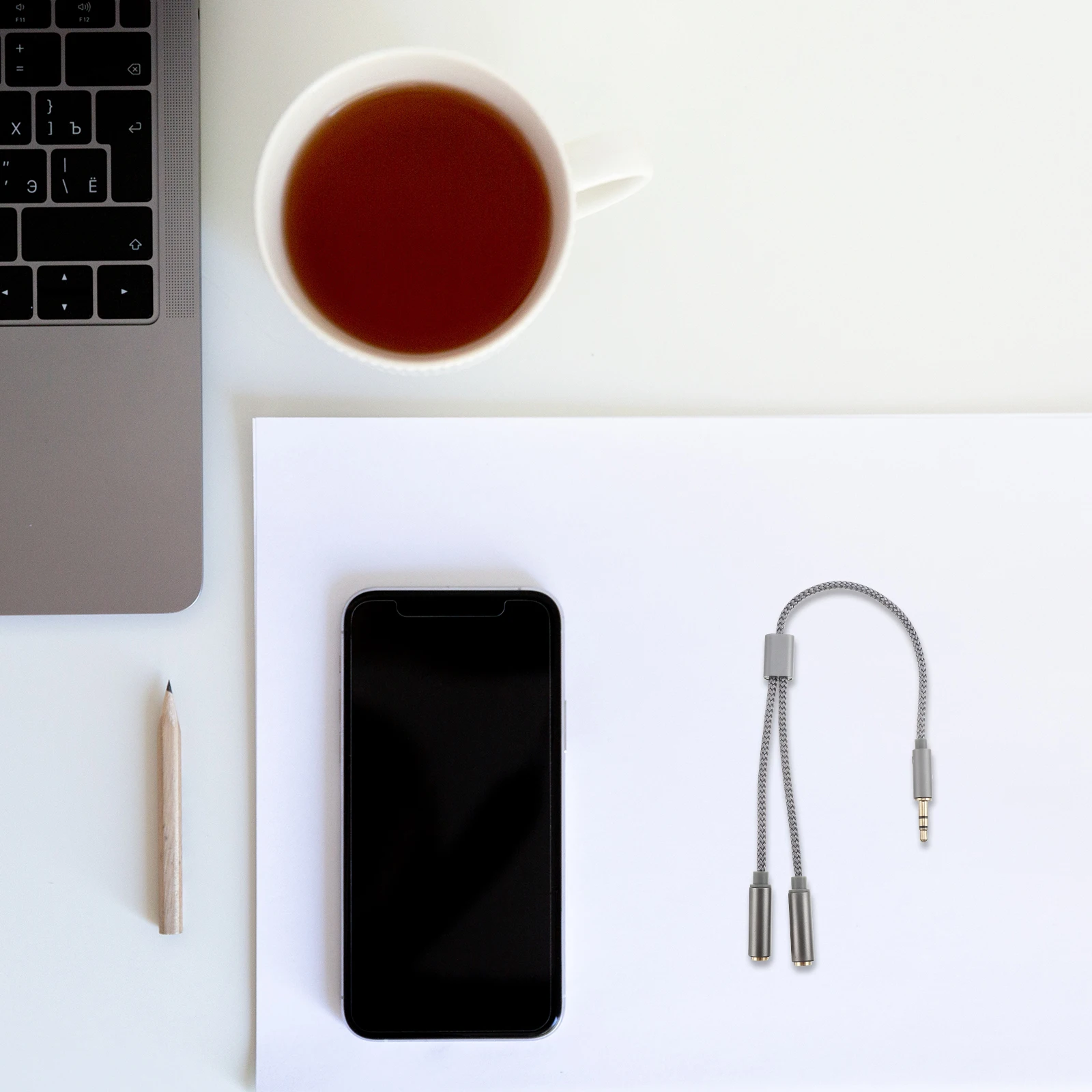 2Pcs 3.5mm Audio Cable Splitter Nylon Braided Headphone Converter Dual Female Adapter for Stereo Sound Transfer and Multi-Device
2Pcs 3.5mm Audio Cable Splitter Nylon Braided Headphone Converter Dual Female Adapter for Stereo Sound Transfer and Multi-Device