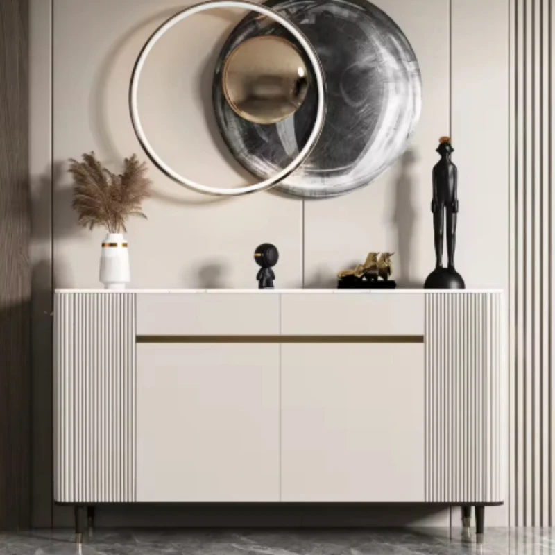 Italian-style light luxury home entryway shoe cabinet, modern minimalist living room solid wood console table/side cabinet
Italian-style light luxury home entryway shoe cabinet, modern minimalist living room solid wood console table/side cabinet