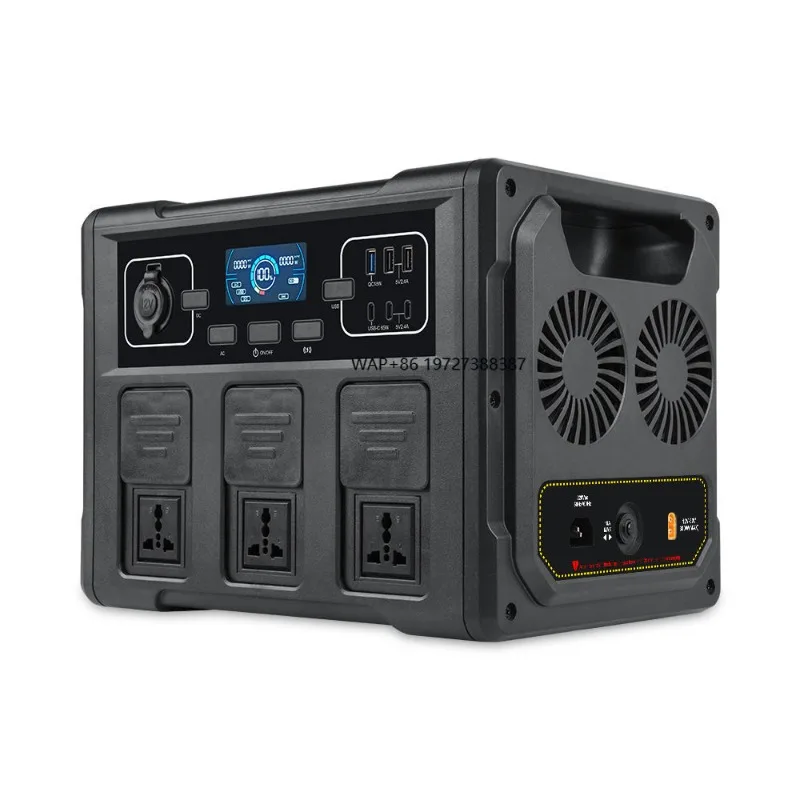 Portable 1200W Car Backup Start Power Supply Outdoor High-Energy Solar Panel Mobile Stall Battery Pure Sine Wave
Portable 1200W Car Backup Start Power Supply Outdoor High-Energy Solar Panel Mobile Stall Battery Pure Sine Wave