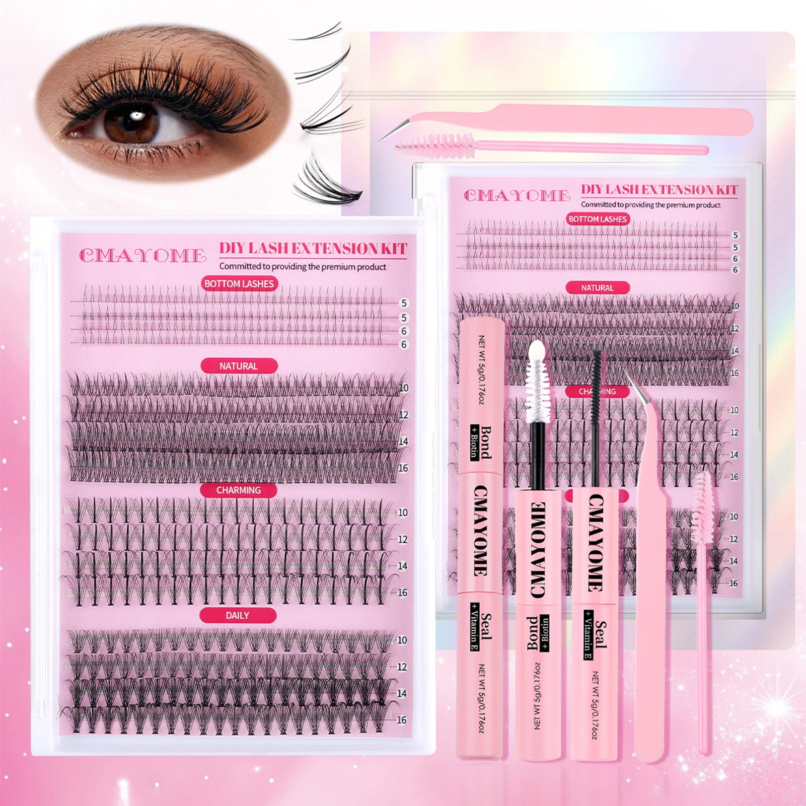 Cosplay Individual Lashes Clusters Segmentation Comic Lash Clusters Comfortable For All-Day Wear
Cosplay Individual Lashes Clusters Segmentation Comic Lash Clusters Comfortable For All-Day Wear