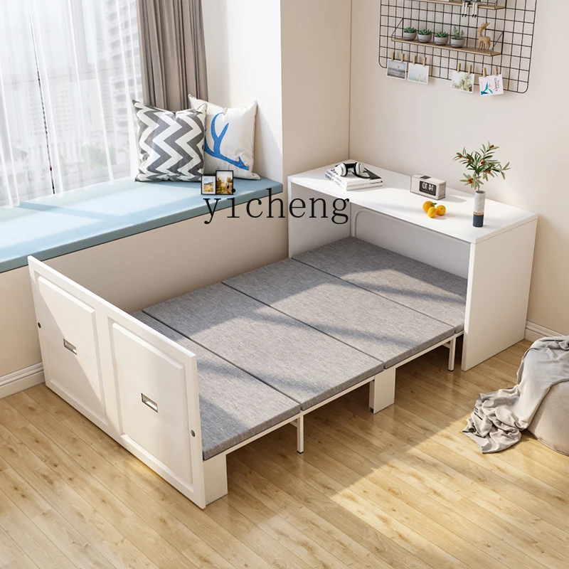 ZK invisible bed multifunctional desk bookcase integrated combination modern office home lunch break rotating folding bed
ZK invisible bed multifunctional desk bookcase integrated combination modern office home lunch break rotating folding bed