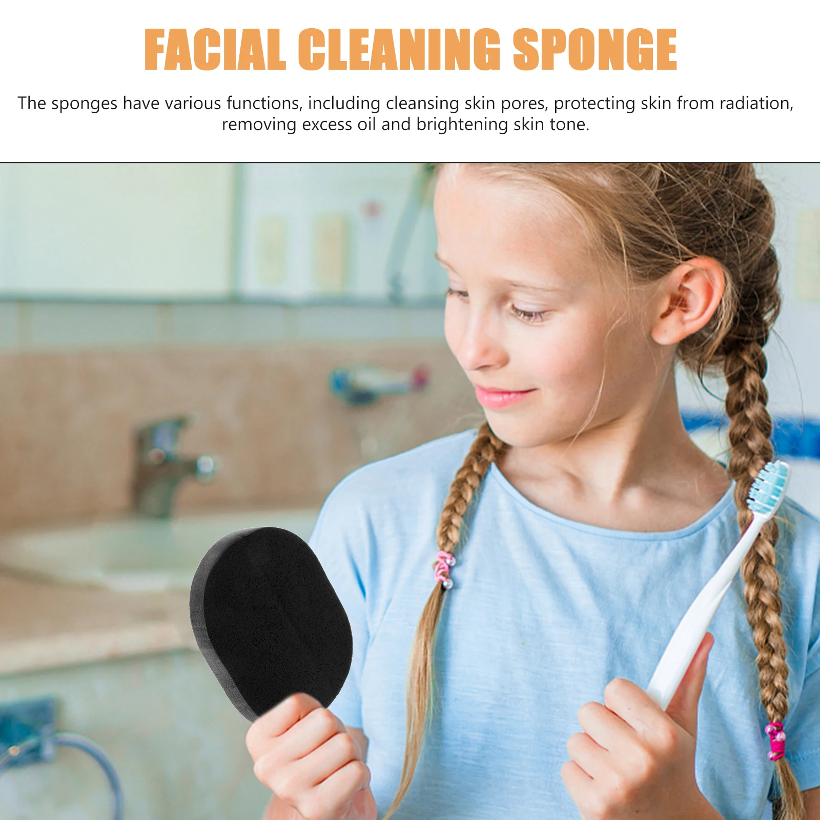 2pcs Bamboo Charcoal Powder Sponge Facial Cleanser Skin Pore Make up Care Sponges Smooth Brightening Removing Oil
2pcs Bamboo Charcoal Powder Sponge Facial Cleanser Skin Pore Make up Care Sponges Smooth Brightening Removing Oil