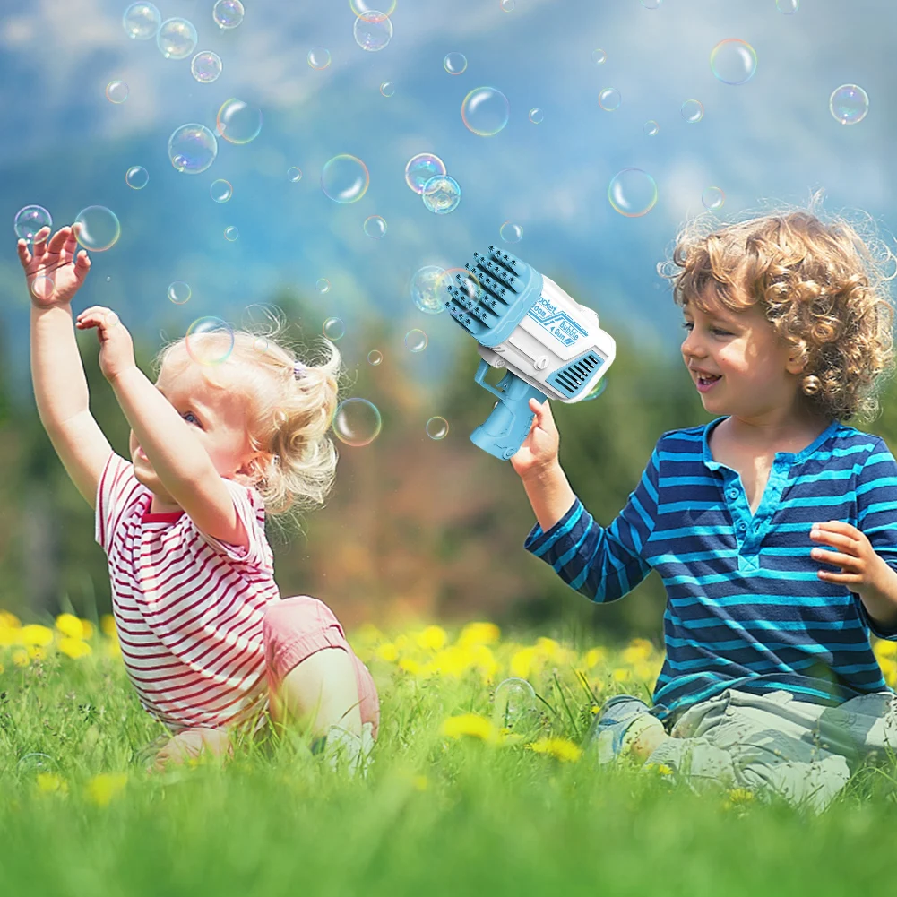 32 Holes Bubble Machine Safe Electric Outdoor Bubble Portable Without Liquid Anti-Skid Handle for Birthday Party Decoration
32 Holes Bubble Machine Safe Electric Outdoor Bubble Portable Without Liquid Anti-Skid Handle for Birthday Party Decoration
