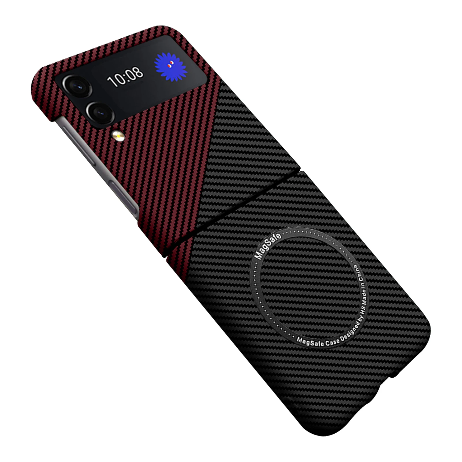 Hot Genuine Aramid Fiber Carbon Charging Magnetic For Magsafe For Samsung Galaxy Flip 4 3 Flip4 Flip3 PC Capa CASE Cover
Hot Genuine Aramid Fiber Carbon Charging Magnetic For Magsafe For Samsung Galaxy Flip 4 3 Flip4 Flip3 PC Capa CASE Cover