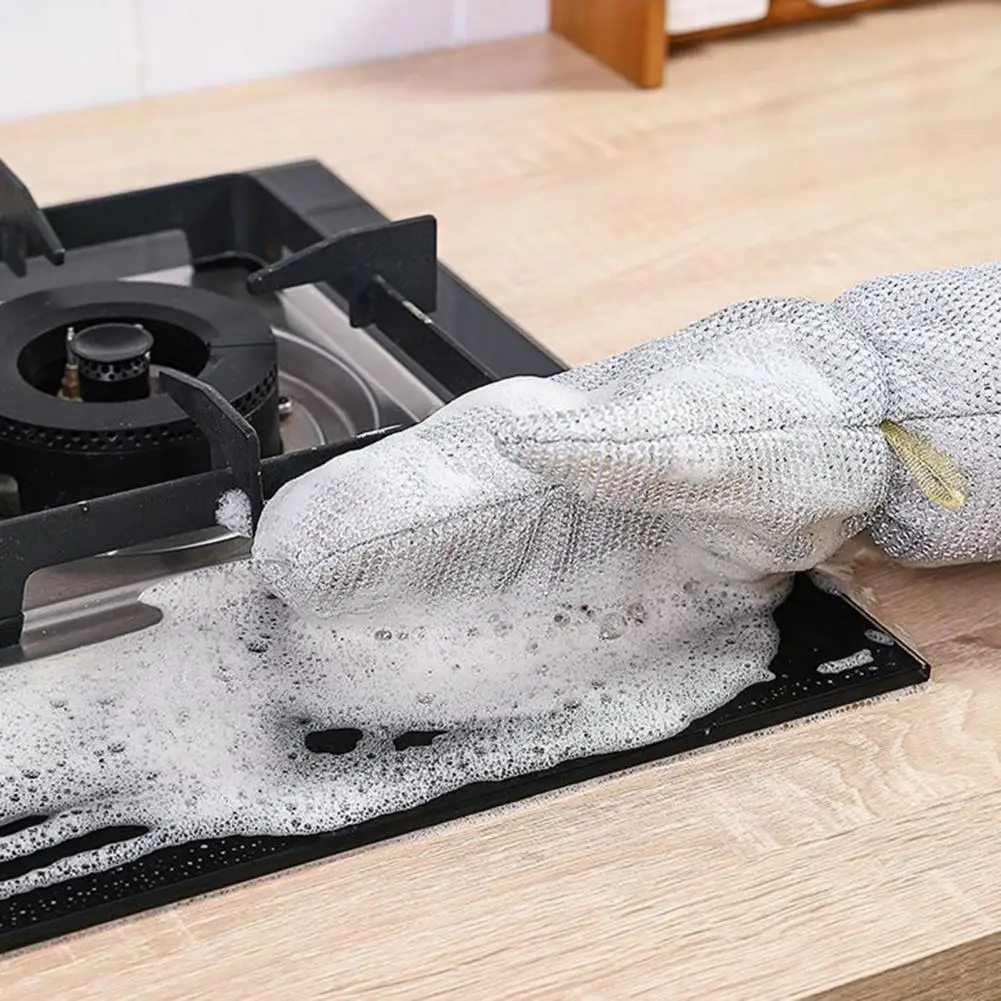 Безопасные проволочные перчатки для мытья посуды, многоразовые кухонные перчатки, многоразовые проволочные перчатки для мытья посуды для кухни, сетчатая ткань с рыбьей чешуей
Безопасные проволочные перчатки для мытья посуды, многоразовые кухонные перчатки, многоразовые проволочные перчатки для мытья посуды для кухни, сетчатая ткань с рыбьей чешуей