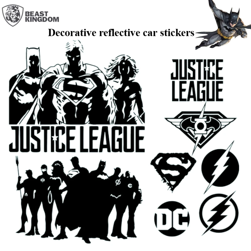 New Beast Kingdom The Flash Superman Movie Peripherals Creative Personality Reflective Waterproof Decorative Car Sticker Gifts
New Beast Kingdom The Flash Superman Movie Peripherals Creative Personality Reflective Waterproof Decorative Car Sticker Gifts