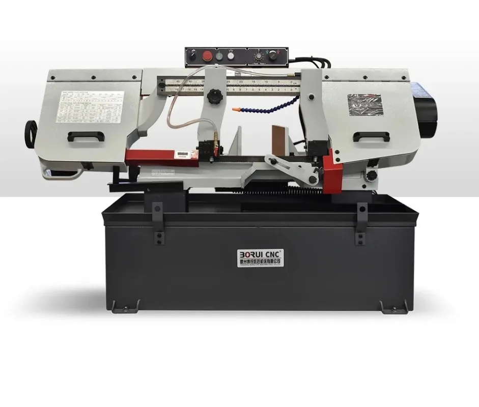 BS-1018B Horizontal Sawing Machine Metal Cutting Band Saw Machine Coolant System Chip Removal for Continuous Work
BS-1018B Horizontal Sawing Machine Metal Cutting Band Saw Machine Coolant System Chip Removal for Continuous Work