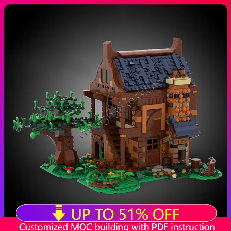 1378 Parts Medieval Blacksmith Alternate Building Blocks Middle Ages Forest Style Bricks Model Popular Toys Kids Birthday Gifts
1378 Parts Medieval Blacksmith Alternate Building Blocks Middle Ages Forest Style Bricks Model Popular Toys Kids Birthday Gifts