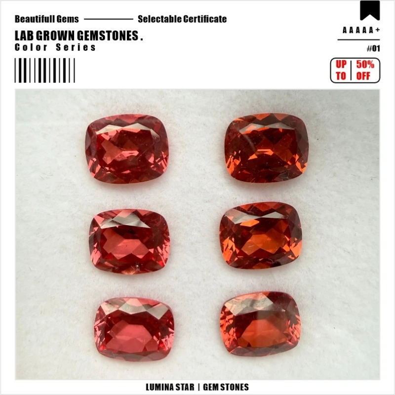b Lab grown Colorful Sapphires Cushion Cut Multi-color AAA+Clarity Gems For Jewelry Setting&Custom Design Selectable Certificate
b Lab grown Colorful Sapphires Cushion Cut Multi-color AAA+Clarity Gems For Jewelry Setting&Custom Design Selectable Certificate
