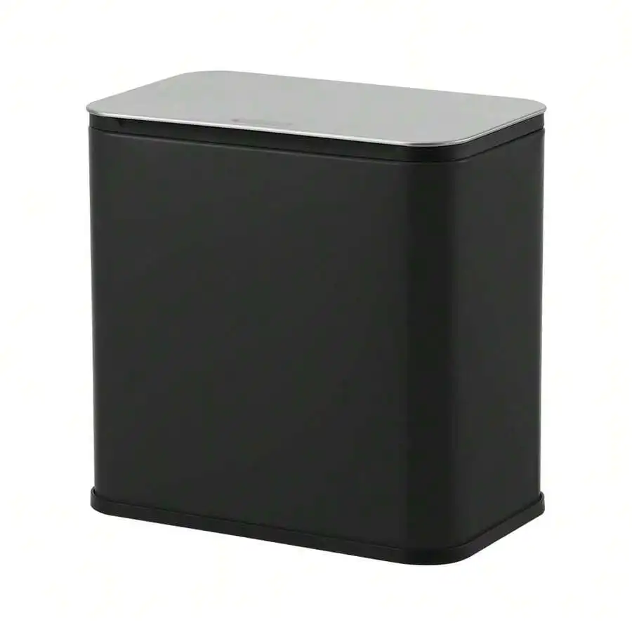 5L Rectangular Kitchen Trash Can With Soft Close Lid Wall Mounted Waste Bin
5L Rectangular Kitchen Trash Can With Soft Close Lid Wall Mounted Waste Bin