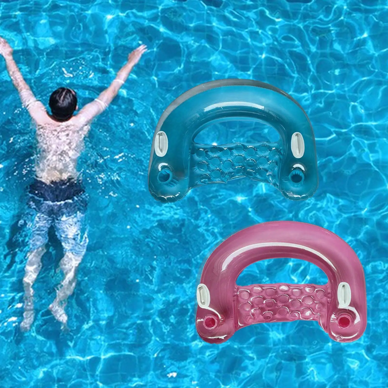 Inflatable Pool Floats Float Chairs With Cupholders And Handles Pool Lounges PVC Water Mattresses Hammock Mat Swimming Pool part
Inflatable Pool Floats Float Chairs With Cupholders And Handles Pool Lounges PVC Water Mattresses Hammock Mat Swimming Pool part