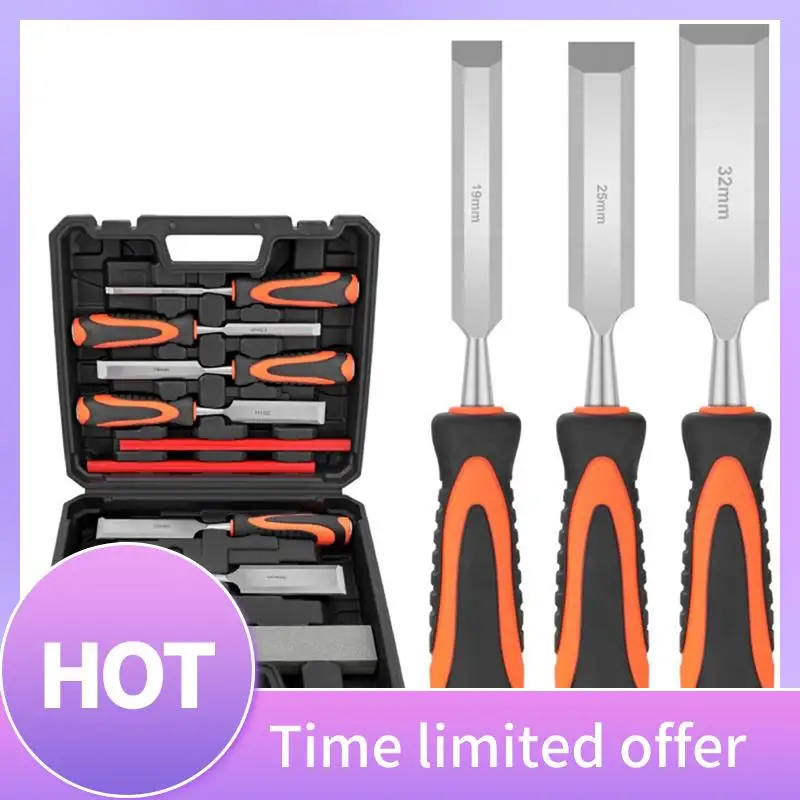 10Pcs Anti-Knock Woodworking Chisel Flat Head Flat Shovel Woodworking Chisel Slotted Wood Chisel Maintenance Kit Easy Install
10Pcs Anti-Knock Woodworking Chisel Flat Head Flat Shovel Woodworking Chisel Slotted Wood Chisel Maintenance Kit Easy Install