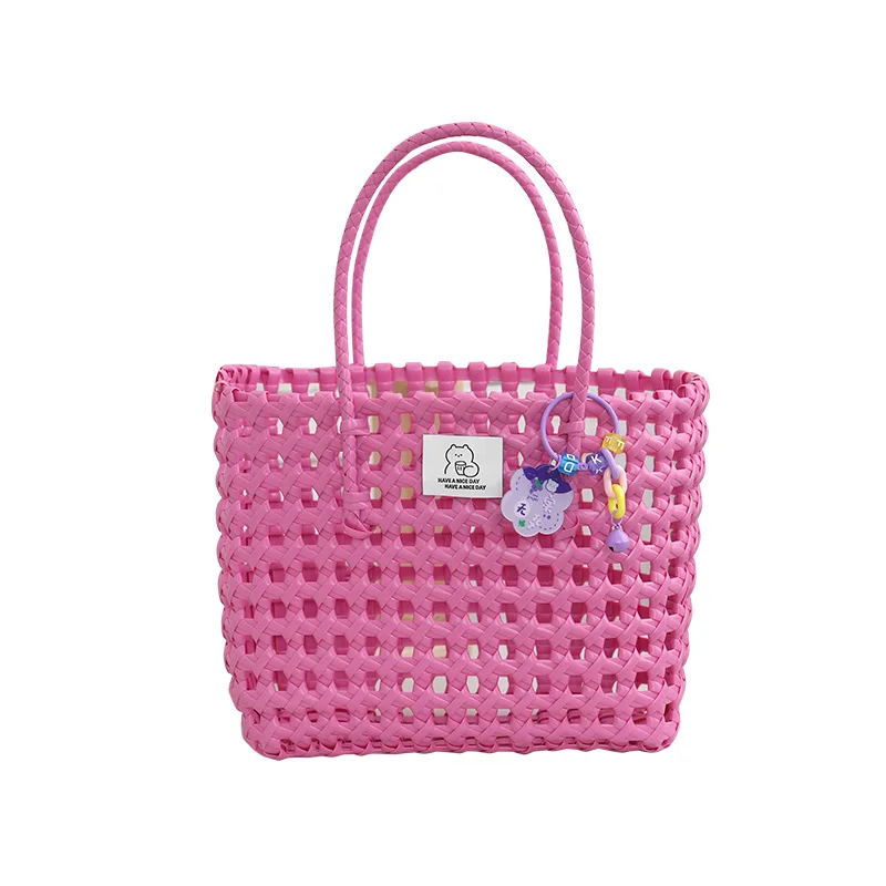 Spring Summer Hollow out Woven Handbag Vegetable Basket Beach Vaion Casual Sand Beach Bag Handheld op Bathing Basket
Spring Summer Hollow out Woven Handbag Vegetable Basket Beach Vaion Casual Sand Beach Bag Handheld op Bathing Basket