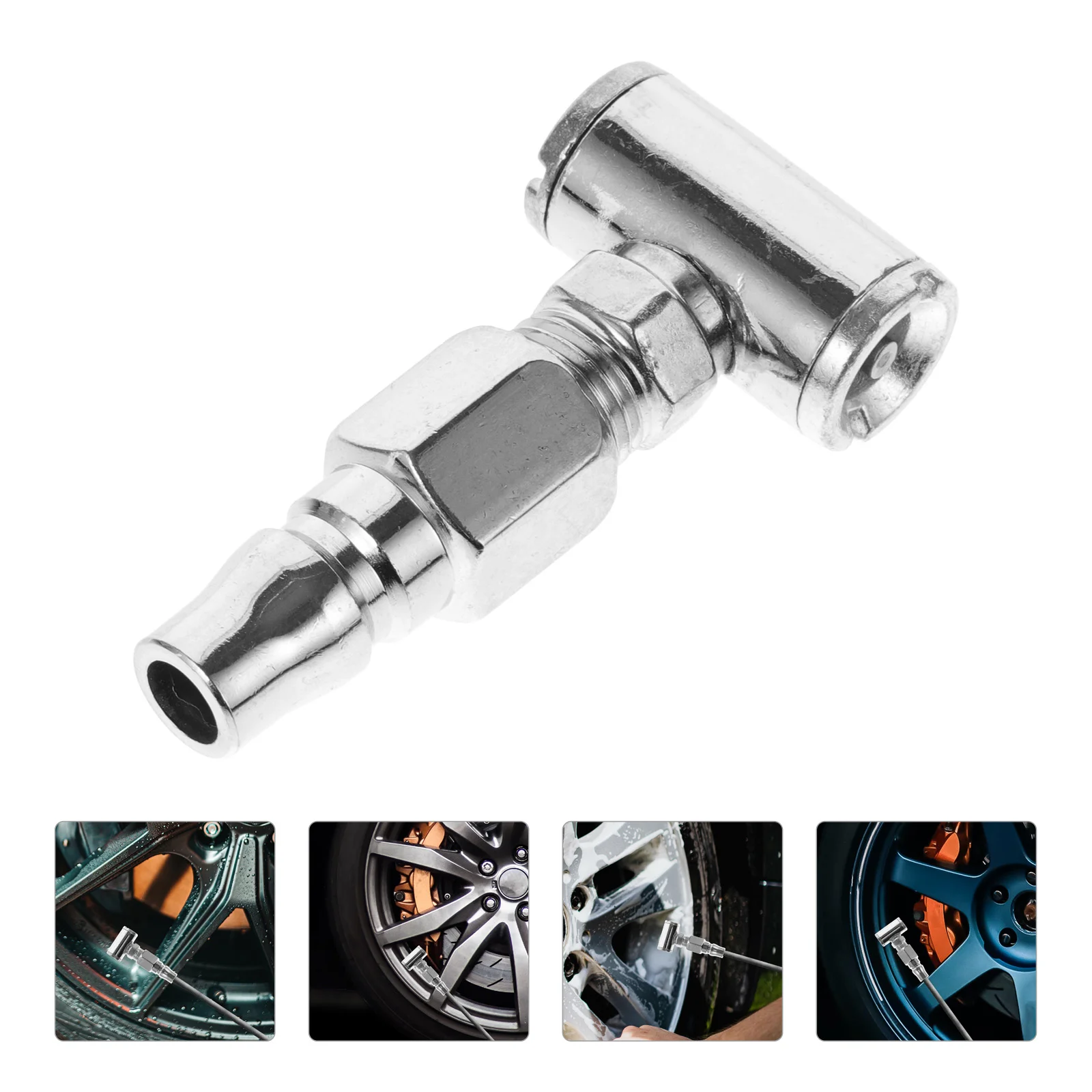 Gas Nozzle Locking Tire Air Chuck Compressor Pump Metal Tyre Inflator Accessories with Clip Adapter for Tires Car
Gas Nozzle Locking Tire Air Chuck Compressor Pump Metal Tyre Inflator Accessories with Clip Adapter for Tires Car