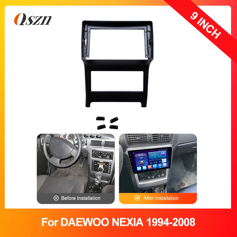 For DAEWOO NEXIA 1994-2008 9 inch Car Fascia Frame Android DVD Radio Dashboard 2 Din Head Unit Mounting Navigation Adapter Panel
For DAEWOO NEXIA 1994-2008 9 inch Car Fascia Frame Android DVD Radio Dashboard 2 Din Head Unit Mounting Navigation Adapter Panel