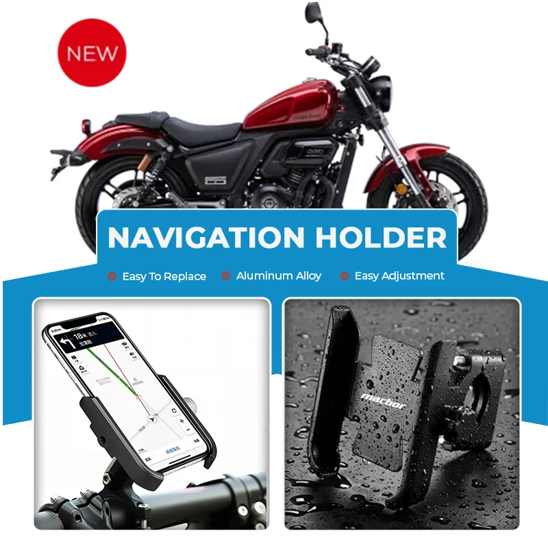 Alloy Motorcycle Cell Phone Support Bracket Mirror Mount Navigation Stand For Macbor Montana XR5 flat 125 Mile500 Eight Johnny
Alloy Motorcycle Cell Phone Support Bracket Mirror Mount Navigation Stand For Macbor Montana XR5 flat 125 Mile500 Eight Johnny