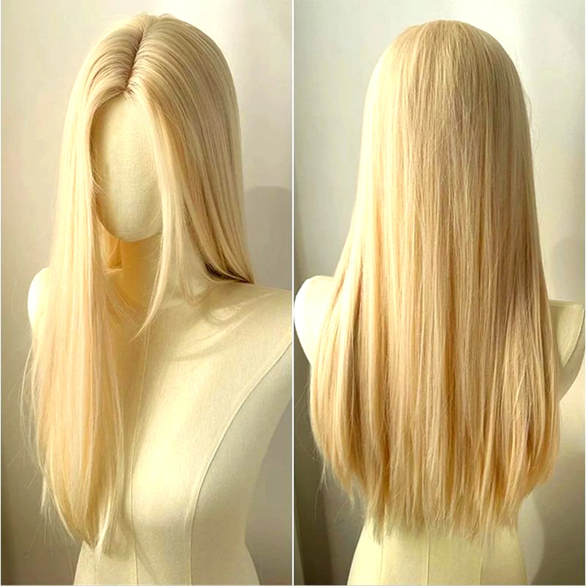 Light Blonde Wig 28 Inch Wig Long Straight Synthetic Wigs High Temperature Fibers for Cosplay Moonlight White
Light Blonde Wig 28 Inch Wig Long Straight Synthetic Wigs High Temperature Fibers for Cosplay Moonlight White