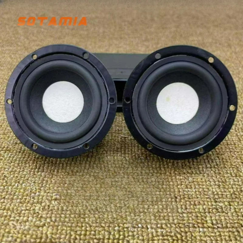 SOTAMIA 2pcs 2.5 Inch Full Range HIFI Speaker 8 Ohm 20W Wool Composite Fiber Paper Cone Low Frequency Long Stroke Speaker
SOTAMIA 2pcs 2.5 Inch Full Range HIFI Speaker 8 Ohm 20W Wool Composite Fiber Paper Cone Low Frequency Long Stroke Speaker