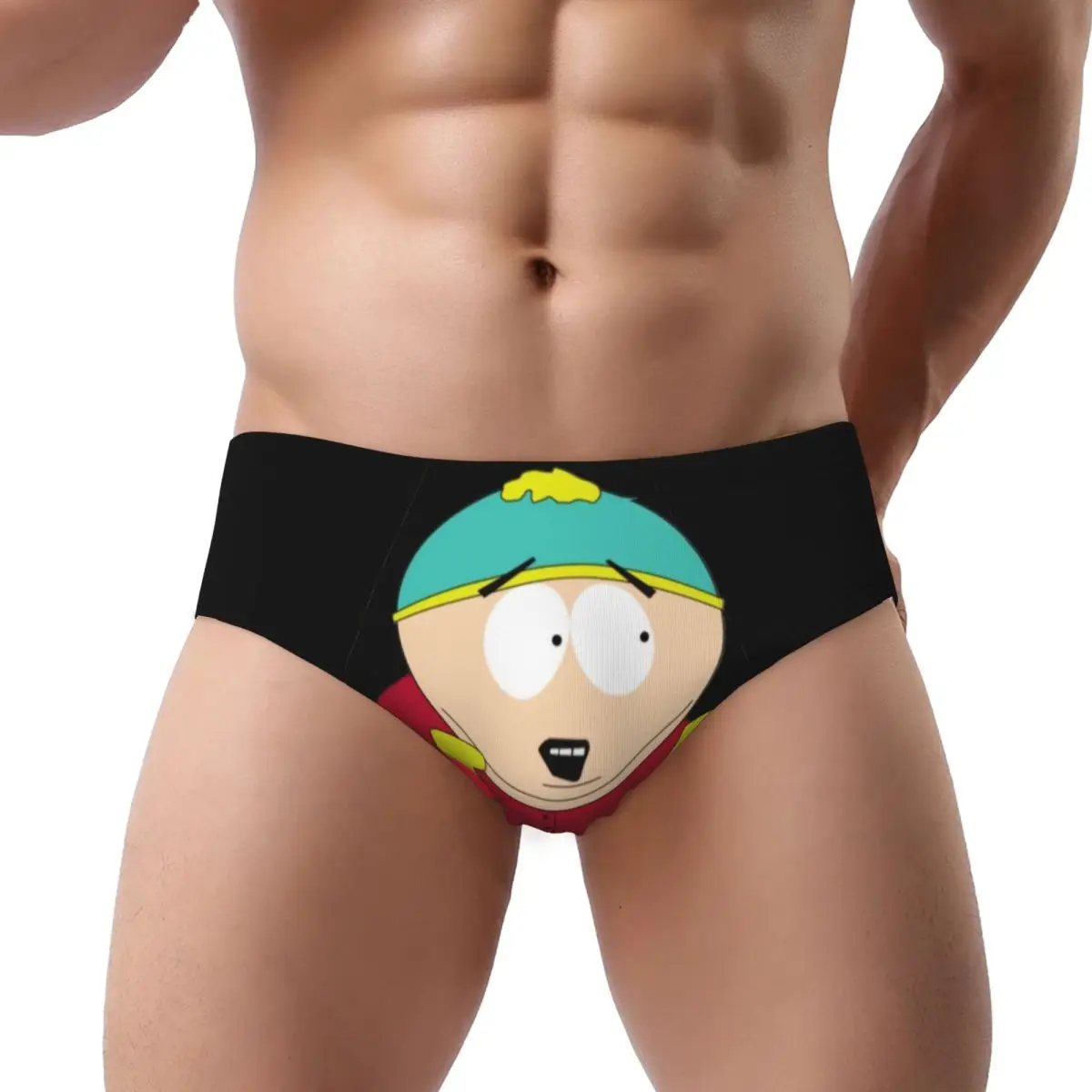 Custom Men's Cartoon Anime SouthPark Men Brief Panties Male Stretch Eric Cartman Underwear Underpants
Custom Men's Cartoon Anime SouthPark Men Brief Panties Male Stretch Eric Cartman Underwear Underpants