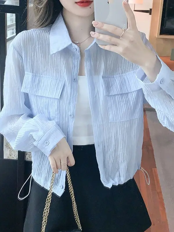 Летний тонкий ледяной шелк, защита от солнца, женский новый легкий открытый кардиган 2025 года, дышащий шифоновый топ для женщин
Летний тонкий ледяной шелк, защита от солнца, женский новый легкий открытый кардиган 2025 года, дышащий шифоновый топ для женщин