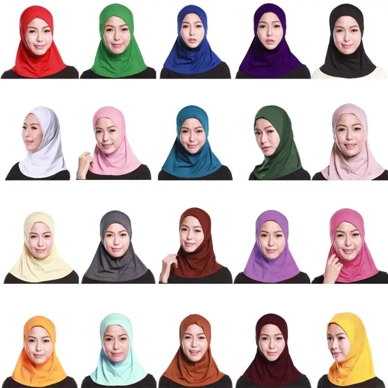 MXMF Mini Hijab Muslim Solid Color Turban Full Cover Shawl Hat Full Neck Coverage
MXMF Mini Hijab Muslim Solid Color Turban Full Cover Shawl Hat Full Neck Coverage