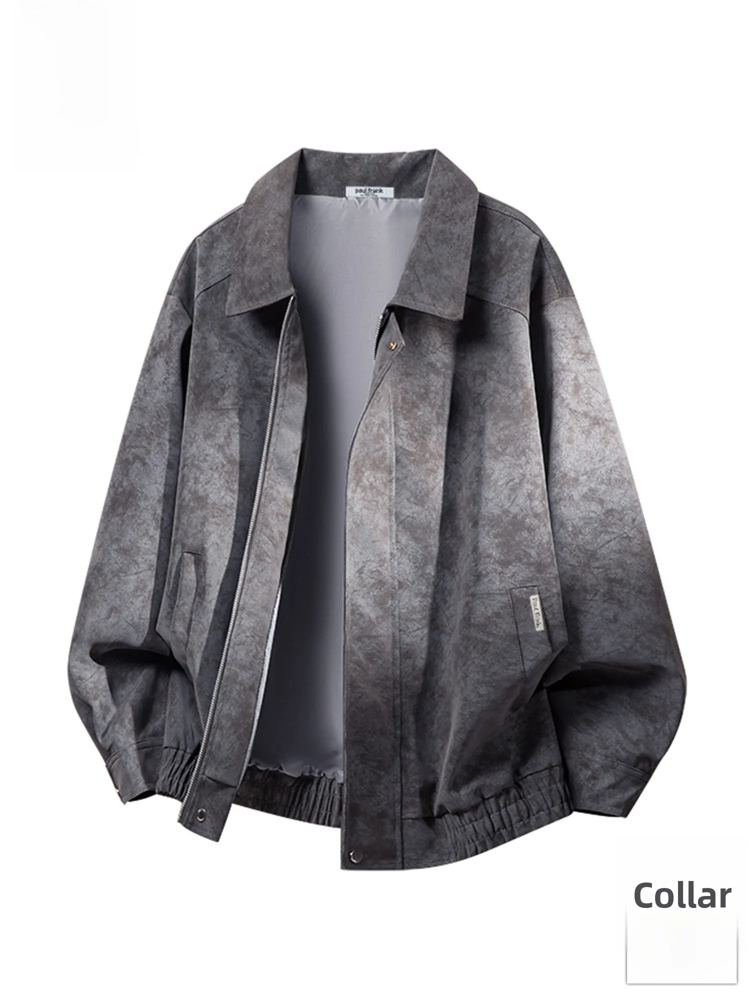 Мужская свободная повседневная куртка Paul Frank Spring O-Ne Tie-Dye из полиэстера с длинными рукавами на молнии, уличный стиль
Мужская свободная повседневная куртка Paul Frank Spring O-Ne Tie-Dye из полиэстера с длинными рукавами на молнии, уличный стиль