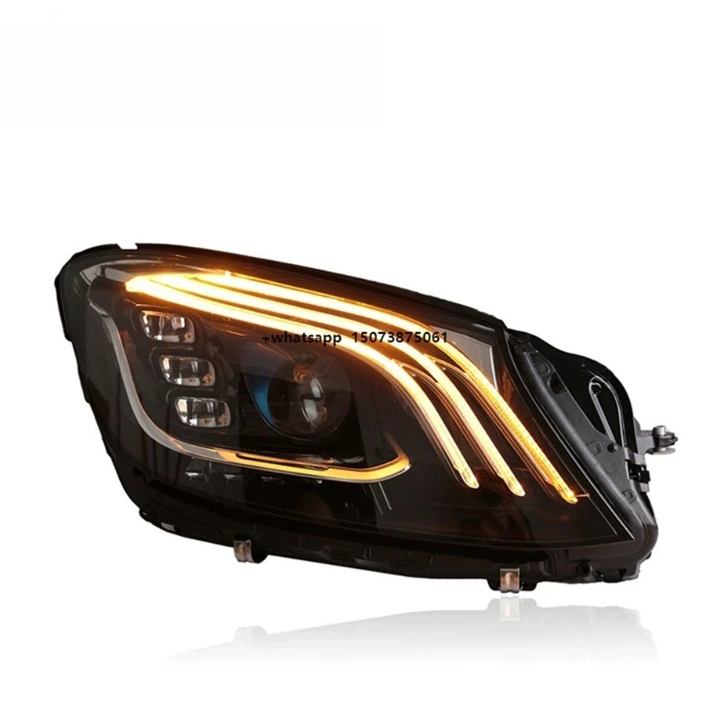 Styling Head Lamp for S-Class W222 2014-2017 LED Headlight Projector DRL 6000K 50W Front High Lumen
Styling Head Lamp for S-Class W222 2014-2017 LED Headlight Projector DRL 6000K 50W Front High Lumen