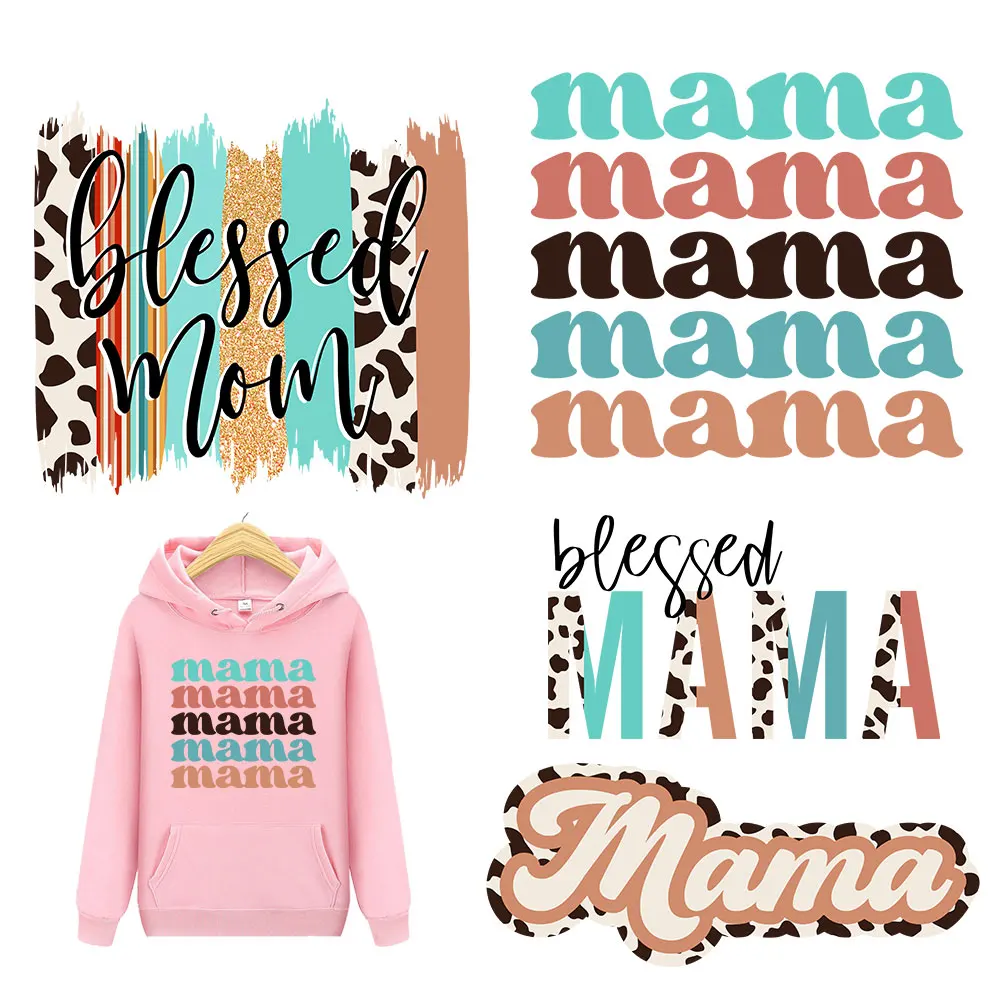 Blessed Mama Heat Transfer For Clothing Thermal Stickers Transfert Thermocollants T-shirt Dress Parches Termoadhesivos Decals
Blessed Mama Heat Transfer For Clothing Thermal Stickers Transfert Thermocollants T-shirt Dress Parches Termoadhesivos Decals