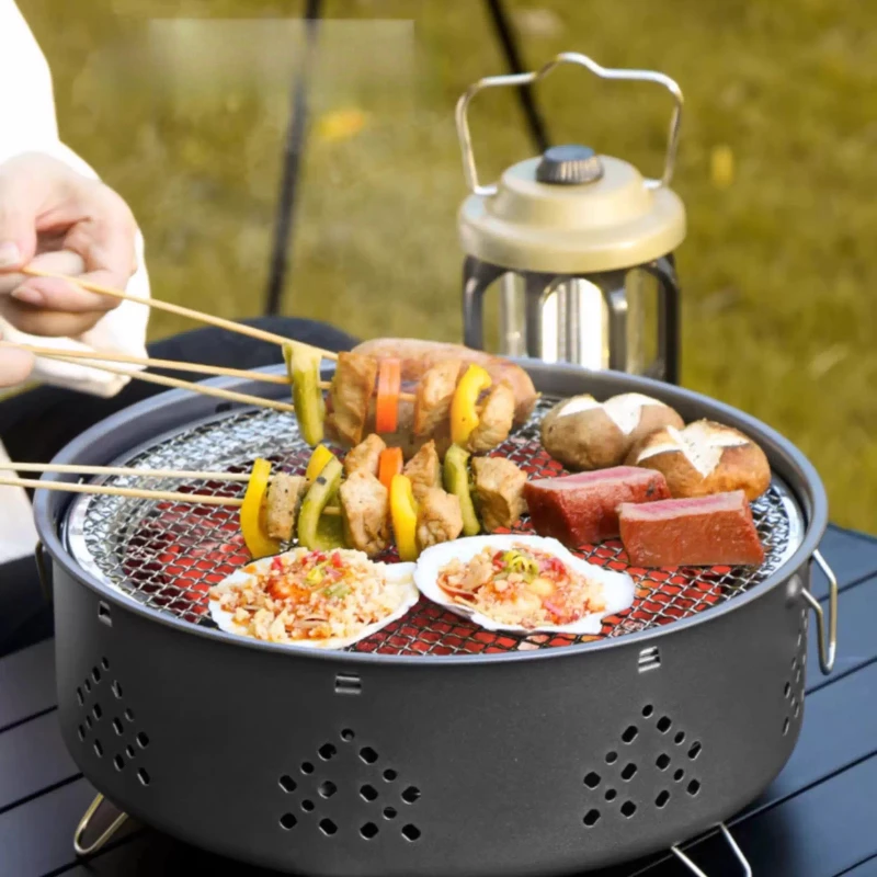 1 Set Barbecue Grill Garden Korean Stove Charcoal Smokeless Heating Grill Household Indoor Outdoor BBQ
1 Set Barbecue Grill Garden Korean Stove Charcoal Smokeless Heating Grill Household Indoor Outdoor BBQ