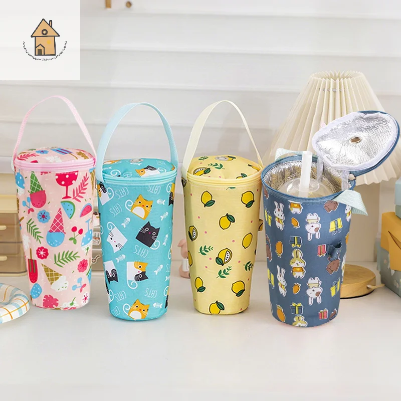 Portable Milk Tea Tote Bag Heat Preservation Bag Eco-friendly Handbag Carrying Insulated Cup Cover Tumbler Cup Accessories
Portable Milk Tea Tote Bag Heat Preservation Bag Eco-friendly Handbag Carrying Insulated Cup Cover Tumbler Cup Accessories