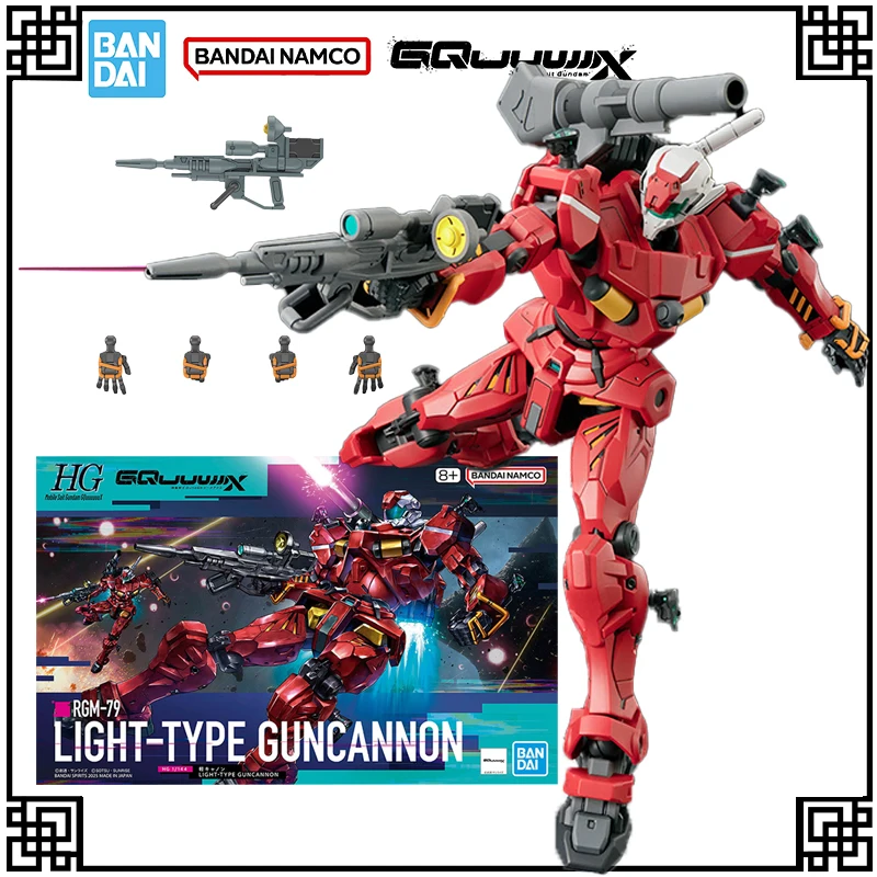 In Stock Genuine Bandai Original Gundam Model Kit HG 1:144 RGM-79 LIGHT-TYPE GUNCANNON Action Figures Toys For Children's Gifts
In Stock Genuine Bandai Original Gundam Model Kit HG 1:144 RGM-79 LIGHT-TYPE GUNCANNON Action Figures Toys For Children's Gifts