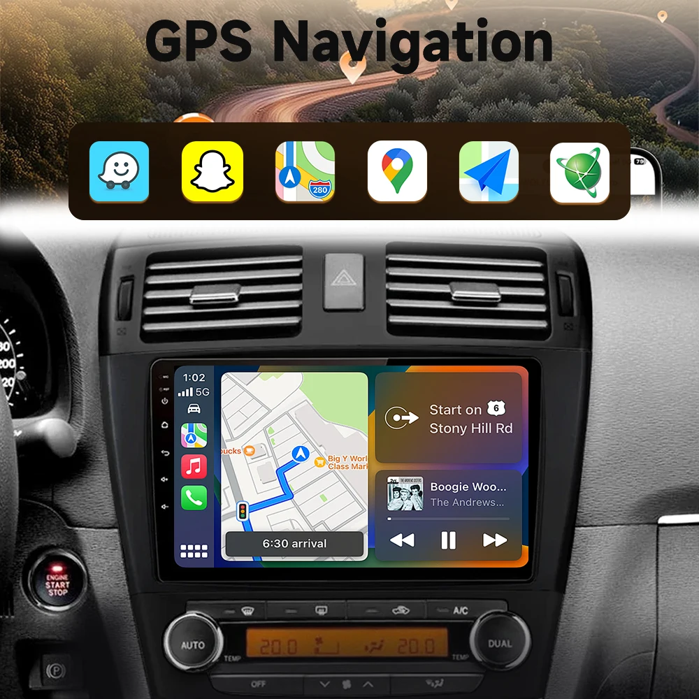 Wireless CarPlay Android Auto Radio For Toyota Avensis T27 2008-2015 Car auto radio Intelligent Systems RDS BT DSP 2 din
Wireless CarPlay Android Auto Radio For Toyota Avensis T27 2008-2015 Car auto radio Intelligent Systems RDS BT DSP 2 din