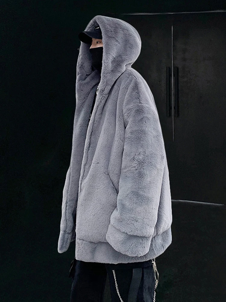 Мужская зимняя куртка из овечьего меха, теплая хлопковая куртка, модная свободная повседневная одежда, имитация кроличьего меха, парная хлопковая куртка
Мужская зимняя куртка из овечьего меха, теплая хлопковая куртка, модная свободная повседневная одежда, имитация кроличьего меха, парная хлопковая куртка