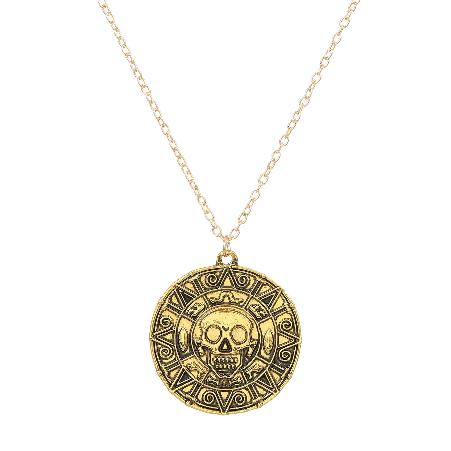 Fashion Classic Uncharted Drake Skull Coin Pendant Necklace Men's Charm Vintage Jewelry Gifts Wholesale
Fashion Classic Uncharted Drake Skull Coin Pendant Necklace Men's Charm Vintage Jewelry Gifts Wholesale