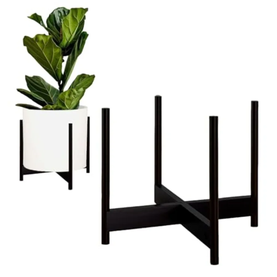 Bamboo Plant Stand — 14.9 Inch Fixed Size Wooden Mid Century Planter Stand for Indoor Planters Not Included ; Extra Large Flowe
Bamboo Plant Stand — 14.9 Inch Fixed Size Wooden Mid Century Planter Stand for Indoor Planters Not Included ; Extra Large Flowe