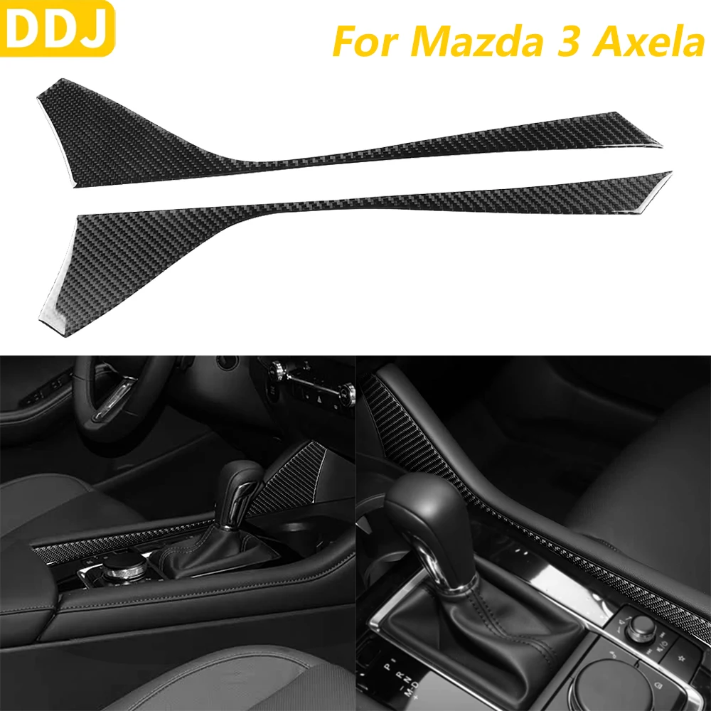 Real Soft Carbon Fiber Central Control Gear Shift Both Side Panel Trim Cover For Mazda 3 Axela 2019-2026 Interior Accessories
Real Soft Carbon Fiber Central Control Gear Shift Both Side Panel Trim Cover For Mazda 3 Axela 2019-2026 Interior Accessories